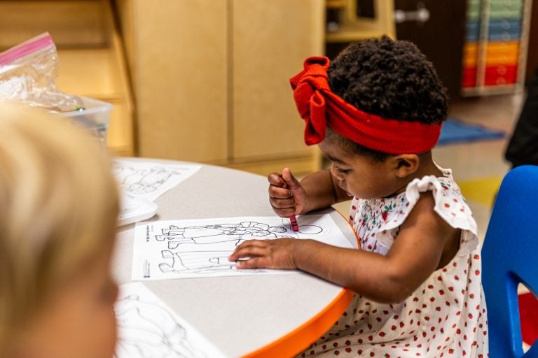 toddler drawing